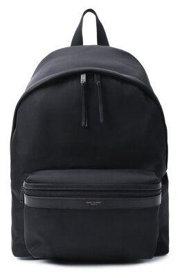 Saint Laurent: Чёрный рюкзак  City