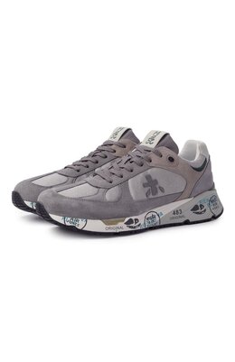 Premiata: Серые кроссовки  Mase