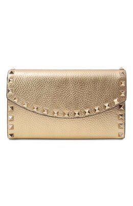 Valentino: Золотая сумка  Rockstud
