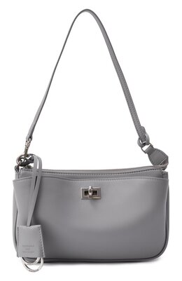 Balenciaga: Серая сумка 