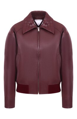 Bottega Veneta: Кожаная куртка 