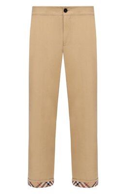 Burberry: Хлопковые брюки 
