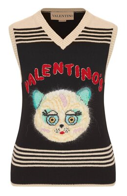 Valentino: Жилет из шерсти 