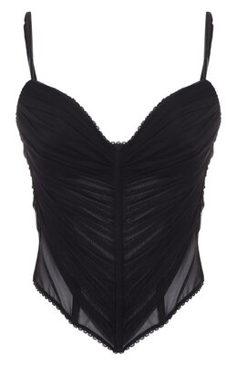 Blumarine: Чёрный топ 