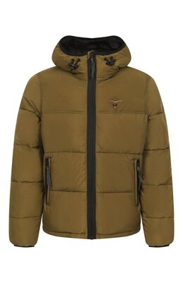 Aeronautica Militare: Пуховик цвета хаки 