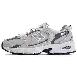 New Balance: Серые кеды  530