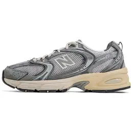 New Balance: Серые кеды  530