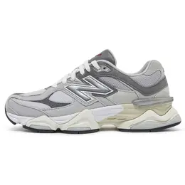 New Balance: Серые кеды  9060