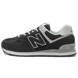New Balance: Чёрные кеды  574