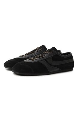 Dries Van Noten: Чёрные кеды 