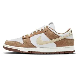 NIKE: Белые кеды  Dunk