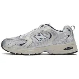 New Balance: Серые кеды  530