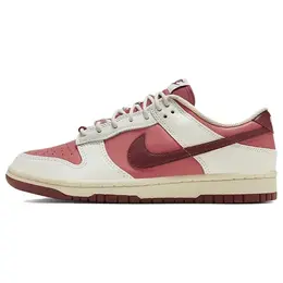 NIKE: Белые кеды  Dunk
