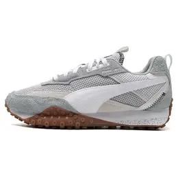 PUMA: Серые кеды 