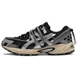 ASICS: Чёрные кеды  Gel