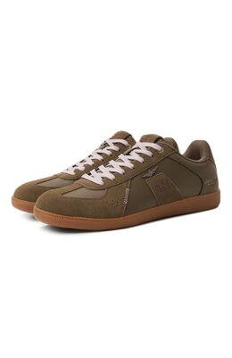Aeronautica Militare: Кеды цвета хаки 