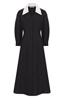 Jil Sander: Платье из шерсти 