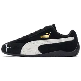 PUMA: Чёрные кеды 