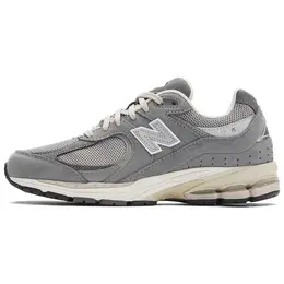 New Balance: Серые кеды 