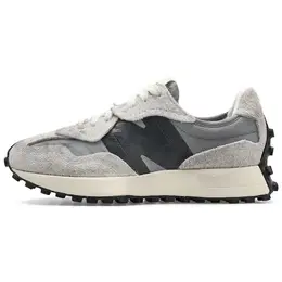 New Balance: Серые кеды  327