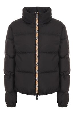 Burberry: Чёрная куртка 