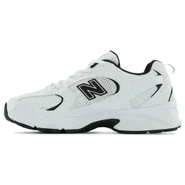 New Balance: Белые кеды  530