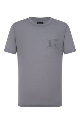 Kiton: Хлопковая футболка 