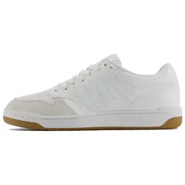 New Balance: Серые кеды  480