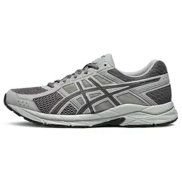 ASICS: Серые кеды  Gel-Contend