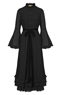 Valentino: Хлопковое платье 