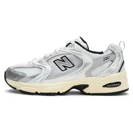 New Balance: Чёрные кеды  530