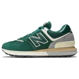 New Balance: Серые кеды  574