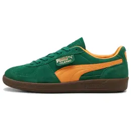 PUMA: Зелёные кеды 