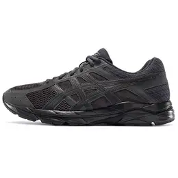 ASICS: Чёрные кеды  Gel-Contend