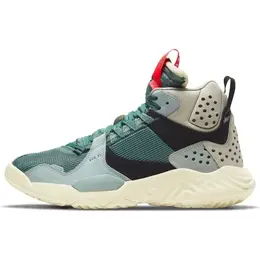 Jordan: Зелёные кеды 