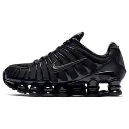 NIKE: Чёрные кеды  Shox TL