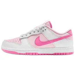 NIKE: Белые кеды  Dunk