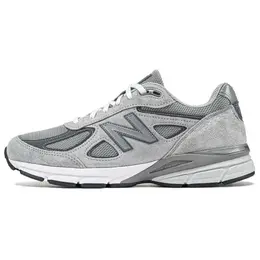 New Balance: Серые кеды 