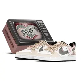 NIKE: Серые кеды 