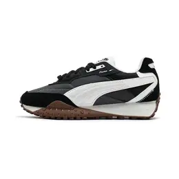 PUMA: Серые кеды 