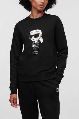 Karl Lagerfeld: Свитшот  Ikonik с принтом