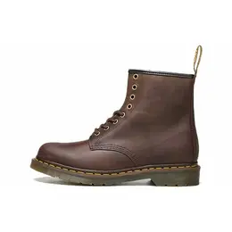 Dr. Martens: Коричневые ботинки  1460
