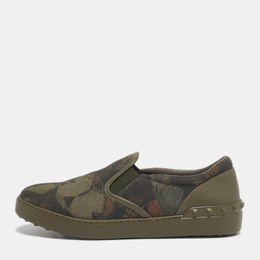 Valentino: Зелёные мокасины 