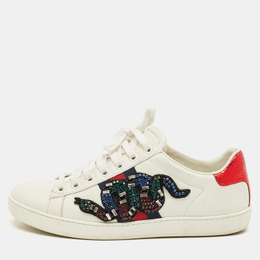Gucci: Белые кроссовки  Ace