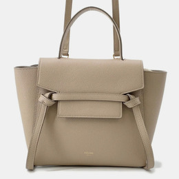 Celine: Бежевая поясная сумка 