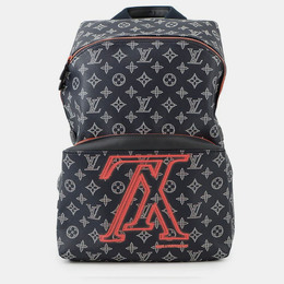 Louis Vuitton: Синий рюкзак 