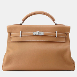 Hermes: Коричневая сумка  Kelly