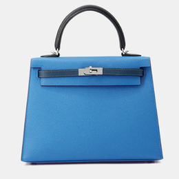 Hermes: Голубая сумка  Kelly