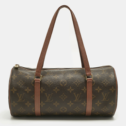 Louis Vuitton: Коричневая сумка  Papillon 30