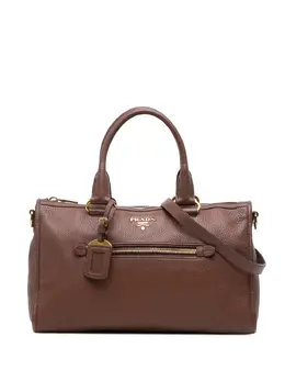 Prada Pre-Owned: Кожаный топ 